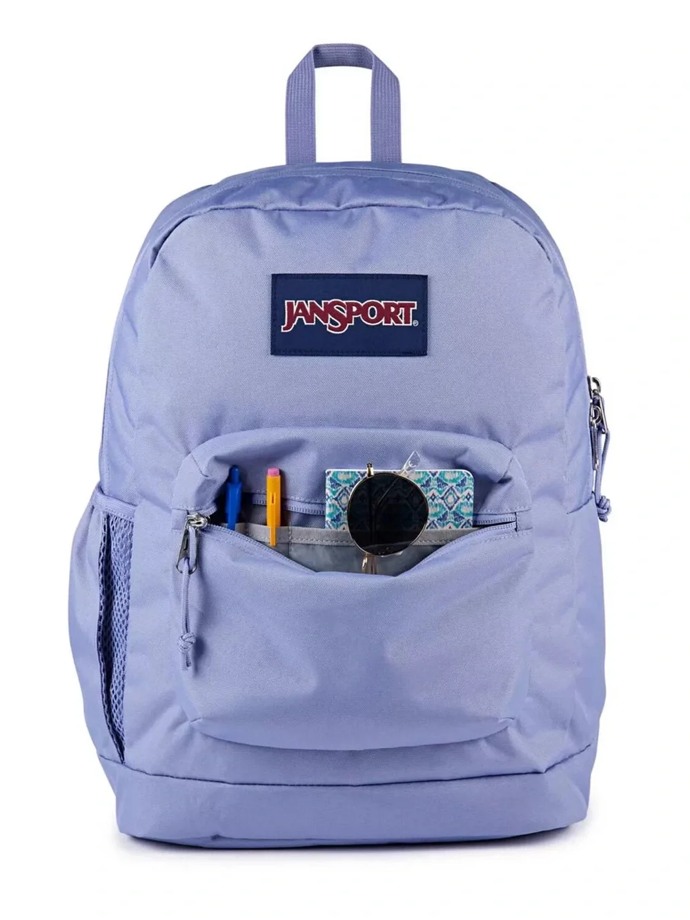 JanSport Cross Town Plus Lavender Ash 15” Laptop back to school Backpack NWT